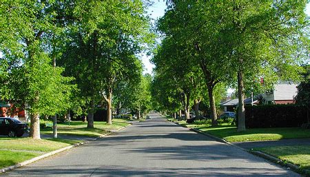 why do residential areas have contrasting quality of life